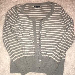 GAP Striped Cardigan